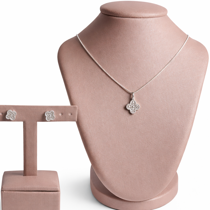 Conjunto Trevo Cristal