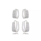 Argolas Cravejadas Julia