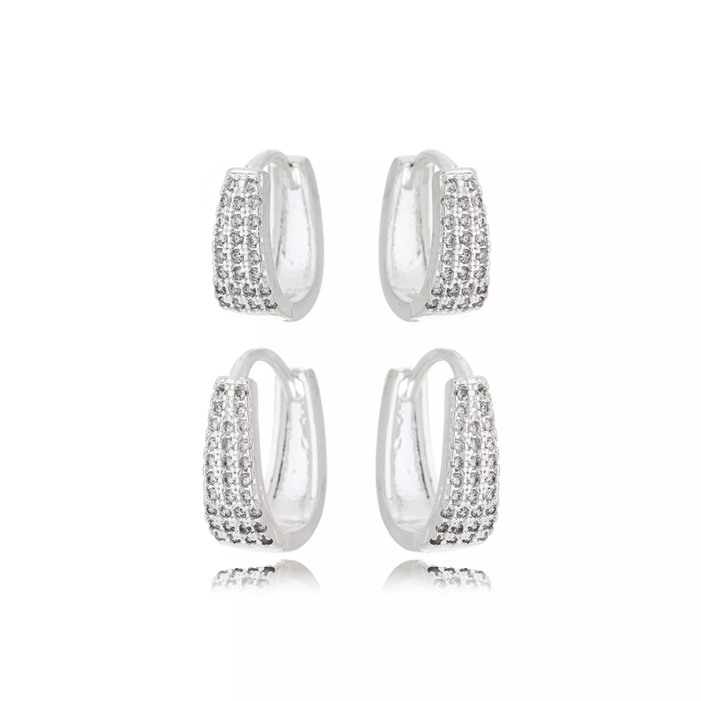 Argolas Cravejadas Julia