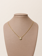 Colar Ponto de Luz Cravejado - Dourado