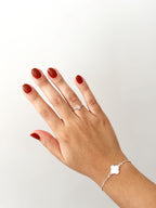 Anel Gotinha Cristal