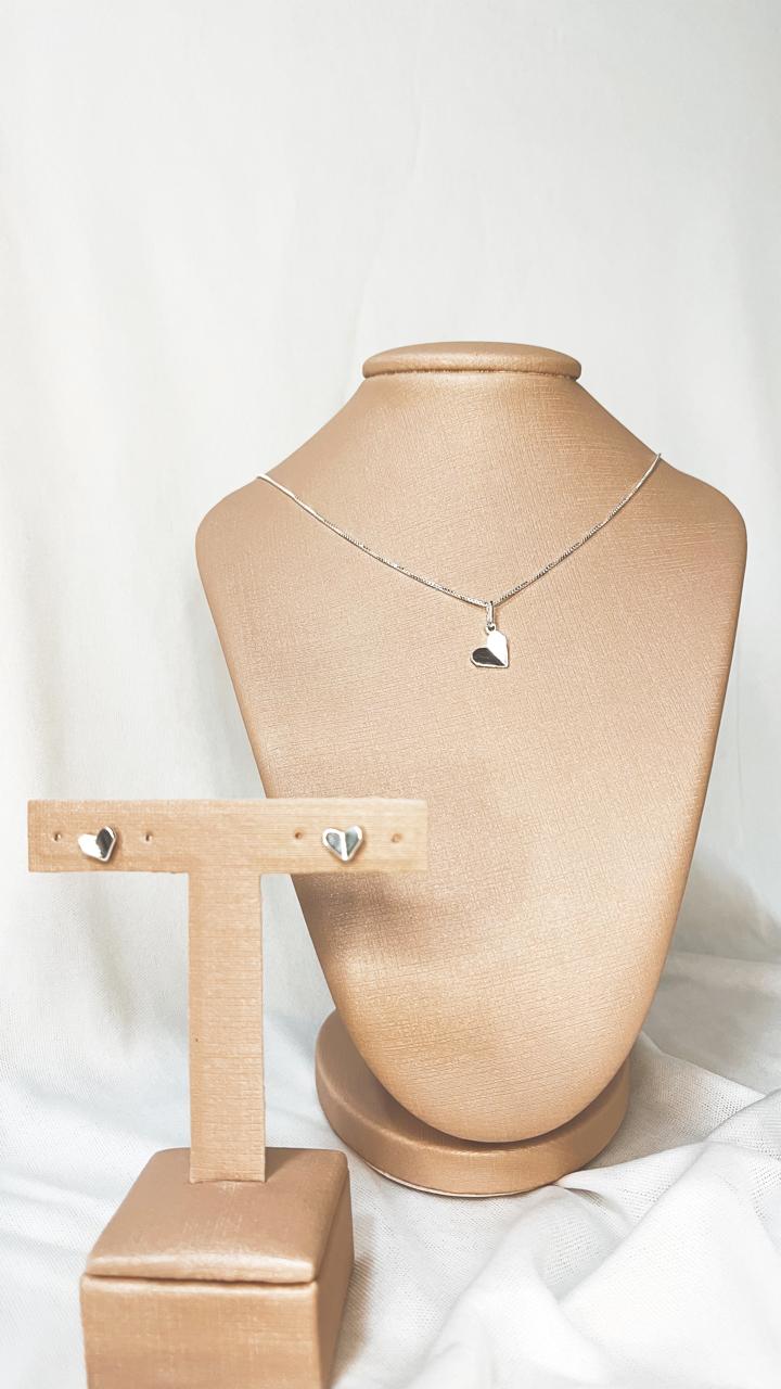 Conjunto Coração Dobrado