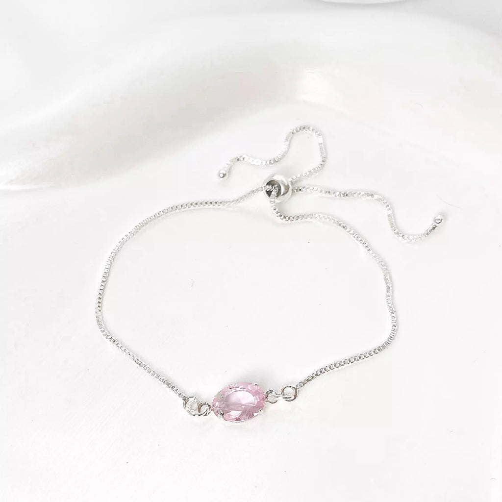 Pulseira Ellen Rosa Claro