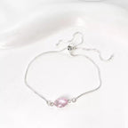 Pulseira Ellen Rosa Claro