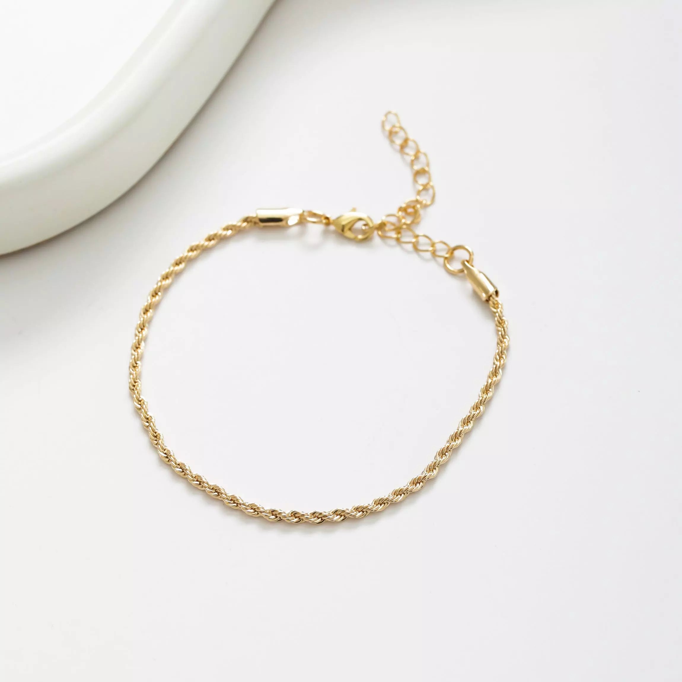 Pulseira Torcida - Dourado